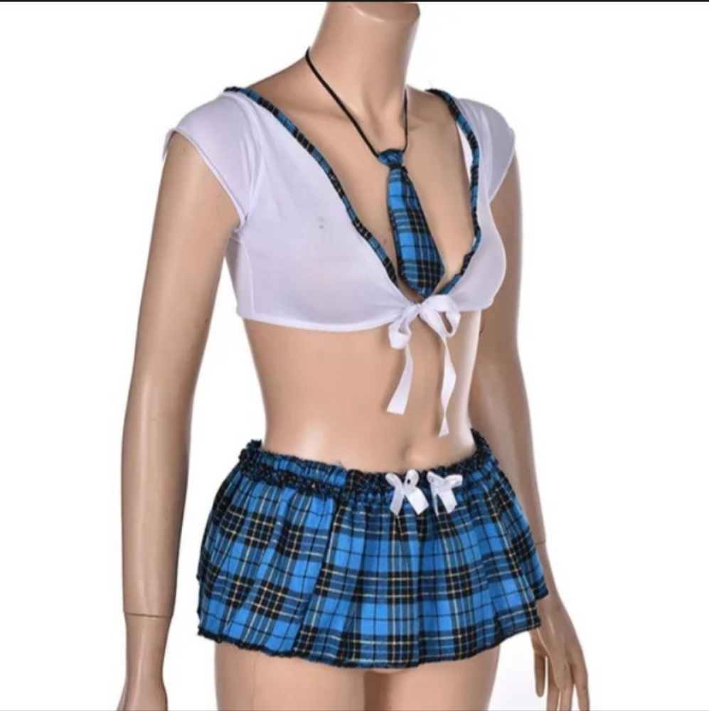 Women's school girl lingerie costume